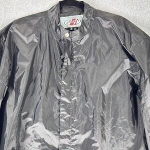 Joe Rocket Motorcycle Jacket Mens 2XL Black Windbreaker